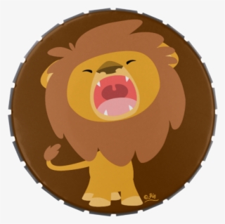 Roaring Cartoon Group Cute - Roaring Cute Lion Animated