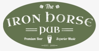 The Iron Horse Pub - Label