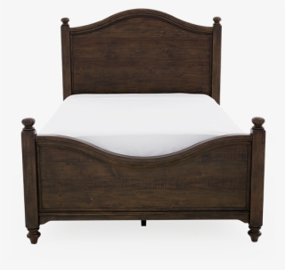 Image For Brown Wood - Bed Frame