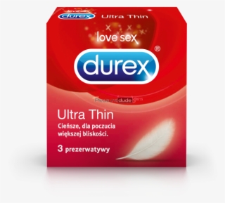 Durex Extra Thin Condoms 3's - Durex
