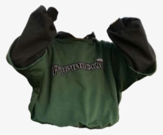 #shirt #green #moodboard #polyvore #png #nichememes - Hoodie