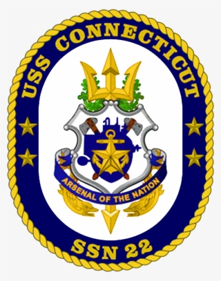 Uss Connecticut Crest - Uss Spruance Ddg 111 Crest