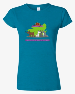 Walking The Walk Gildan Softstyle Ladies' T-shirt - Trombone T Shirt