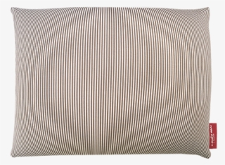 Cojín De Playa Rayas Marrón - Throw Pillow