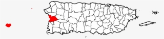 Map Of Puerto Rico Highlighting Mayagüez - Mayaguez Puerto Rico Mapa