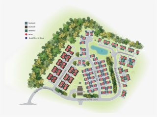 Eagle Construction Villas At Dogwood Site Plan - Plan