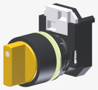 Seletor C/ Manopla Amarela 3 Posições C/ Retorno Direita-centro - Reflex Camera