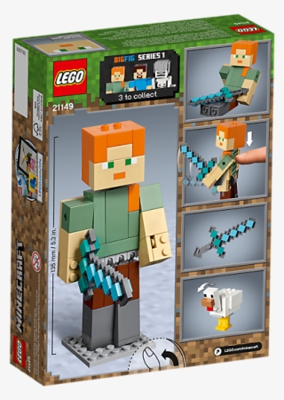 Minecraft™ Alex Bigfig With Chicken - Lego Minecraft 21149