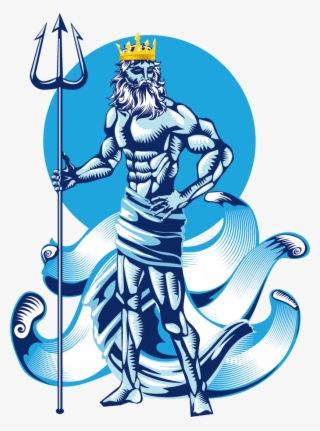 Poseidon Mythology Clip Art Vector Western Dragon - Posidon Animated Greek  Gods Transparent PNG - 684x922 - Free Download on NicePNG