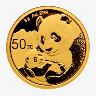 3g China Panda Gold Coin - Gold Panda 3 Gram