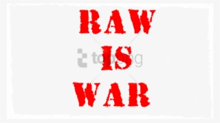 Free Png Download Raw Is War Logo 7 Png Images Background - Girl With The Red Balloon