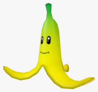 Banana Peel Transparent Transparent Background - Mario Banana Peel