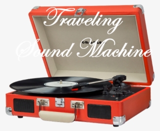 Traveling Sound Machine - Transparent Record Player Png