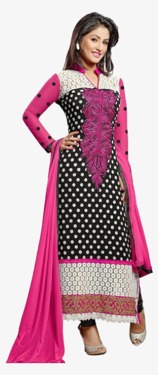 Salwar Kameez Offered Comprise Beautiful Embroidered - Ladies Suits Png Designs