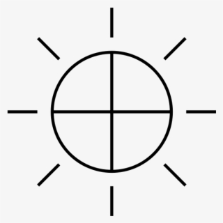 Dacian Solar Symbol Clipart, Vector Clip Art Online, - Circle