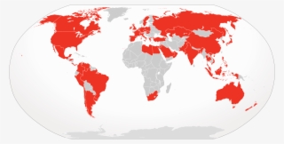 Map Of Hsbc - Countries That Recognize Catalonia