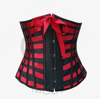Red Alice Secondary Product Picture - Women's Red Underbust Corset