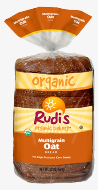 rudis sliced oat multigrain bread loaf-22 oz - rudi's organic bakery