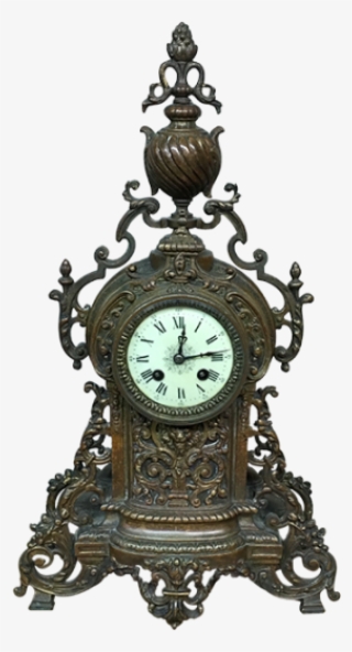 Antique French Mantel Clock - Antique