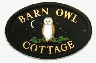 Owl Barn Small House Sign - Barn Owl