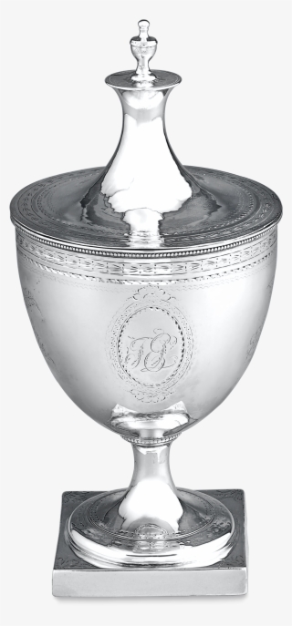 Hester Bateman Silver Sugar Bowl, Urn Form - Trophy