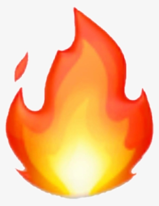 #emoji #fuego #fogata #naranja - Emoji Fuego Whatsapp Png
