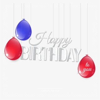 Happy Birthday Text Png - Graphic Design