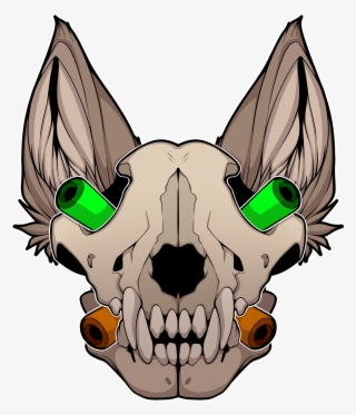 Dog Skull - Illustration