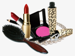 Lipstick Clipart Makeup Brush - Animal Print Mascara