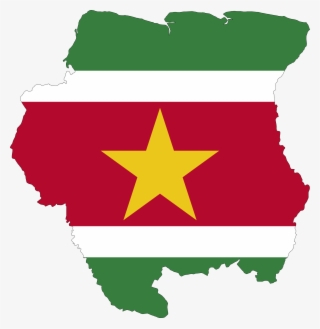 This Free Icons Png Design Of Suriname Map Flag