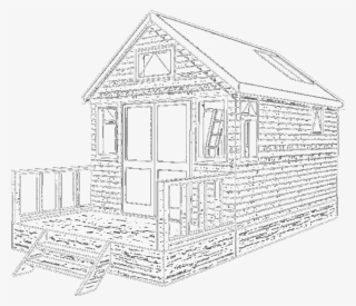 640 X 550 10 - Hut Design For Drawing
