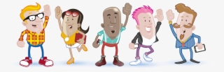 Barclaycard Character Development - Cartoon