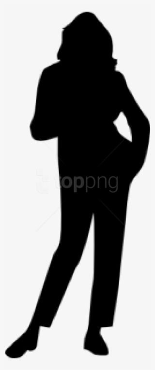 Free Png Woman Silhouette Png - Hand