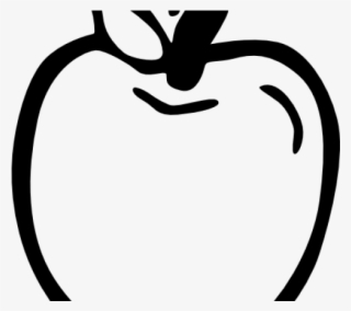 Drawn Apple Outline - Hand Drawn Apple