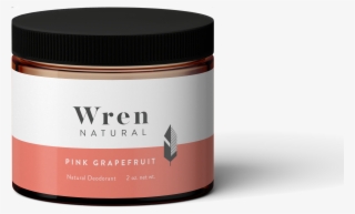 Natural Deodorant Cream, Pink Grapefruit - Cosmetics