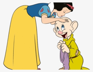 Disney Clipart Seven Dwarfs - Snow White And Dopey Clipart