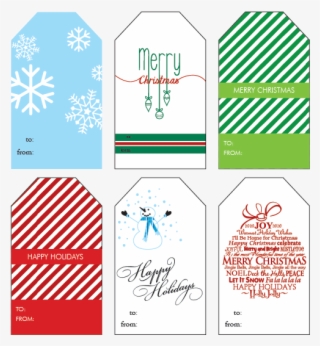 Christmas Gift Tags - Graphic Design