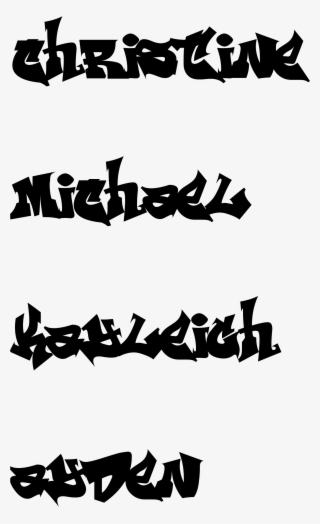 Graffiti Creator Graffiti Creator, Graffiti Font, Silhouette - Calligraphy