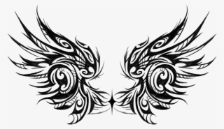 The Tribal Wings As Png's From This Post - Illustration