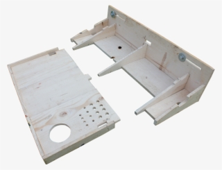 Palette Holder Unassembled - Plywood