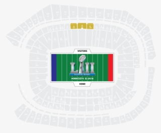 Super Bowl 2018 Tickets Gold - Circle