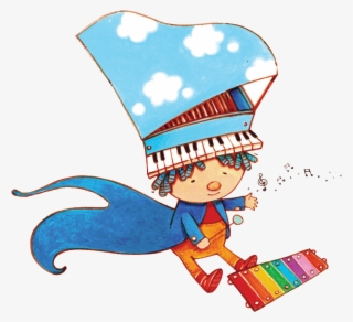 Mozi Plays The Xylophone - Cartoon