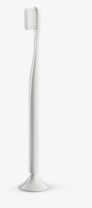 Bogobrush White Recycled Toothbrush And Stand - Toothbrush