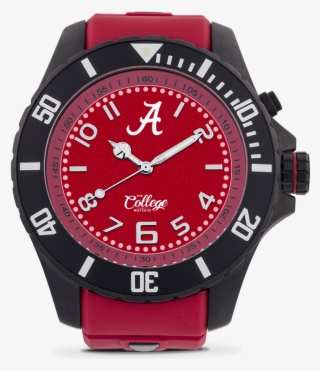 Alabama Crimson Tide Watch - Helson Shark Diver Lume