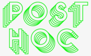 Visual Identity For Post Hoc Laid On Top Off Close