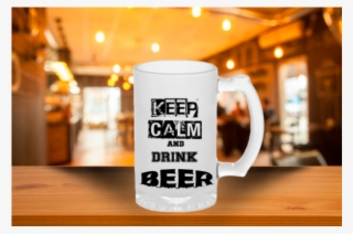 Printed Frosted Beer Mug-gift - Mug