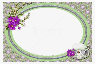 Free Png Best Stock Photos Cyclamen Flower Transparent - Cup Frame