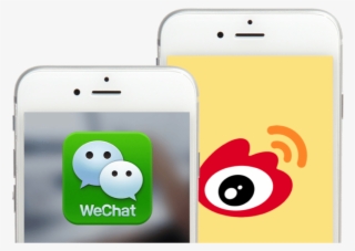 Wechat Weibo Iphone Large - Weibo Wechat