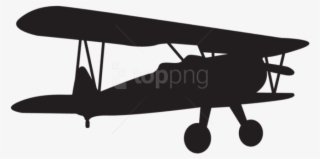 Free Png Small Plane Silhouette Png - Propeller Plane Silhouette Png