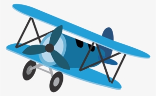 #fteairplanes #plane #blue - Cartoon Plane Transparent Background